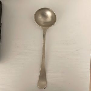 Mepra Brushed Stainless Steel Vintage Ora 18/10 Large Ladle Made in Italy